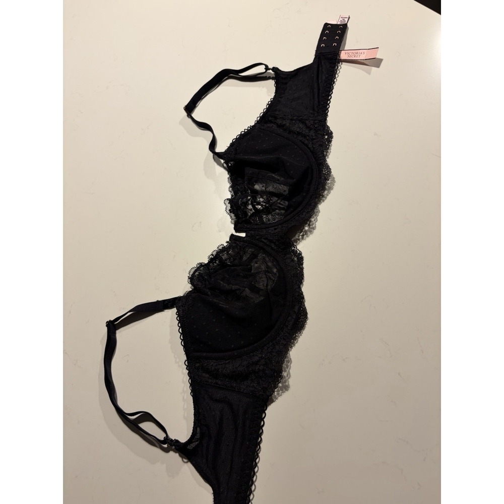 NEW Victoria's Secret Dream Angels Push Up Without Padding 34DD Black